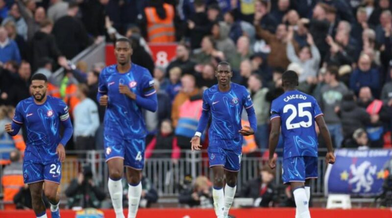 Moisés Caicedo asistió a Nicolas Jackson en el gol del Chelsea en la derrota frente a Liverpool.