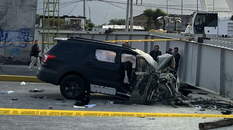 El siniestro de tránsito en la Autopista General Rumiñahui (sector puente 8) cobró su tercera víctima mortal (Marco Angulo).