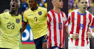 Los jugadores clave de la Selección de Ecuador y Paraguay