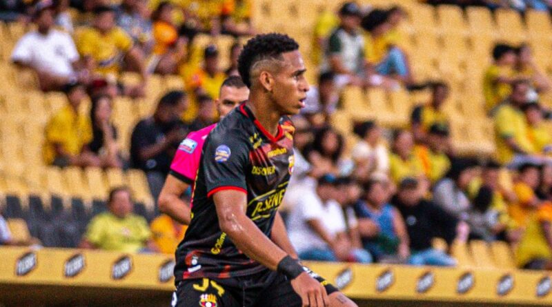 Jandry Gómez, uno de los jóvenes canteranos de Barcelona SC, ha demostrado estar a la altura del primer plantel.