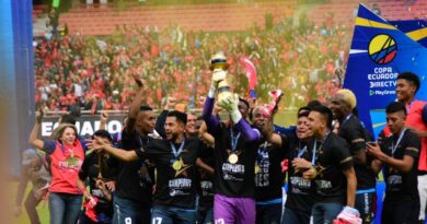 El Nacional gana al Independiente del Valle, en la final de la Copa Ecuador, en el estadio Rodrigo Paz Delgado.