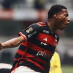 Gonzalo Plata hizo el gol que le dio un título al Flamengo.