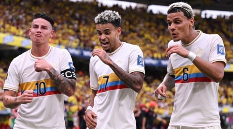 Colombia mantiene su potencia ofensiva con James Rodríguez y Luis Díaz para los encuentros de Eliminatorias ante Ecuador y Uruguay.