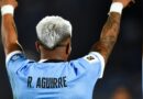 Rodrigo Aguirre, clave en el triunfo uruguayo frente a Colombia en Eliminatorias.