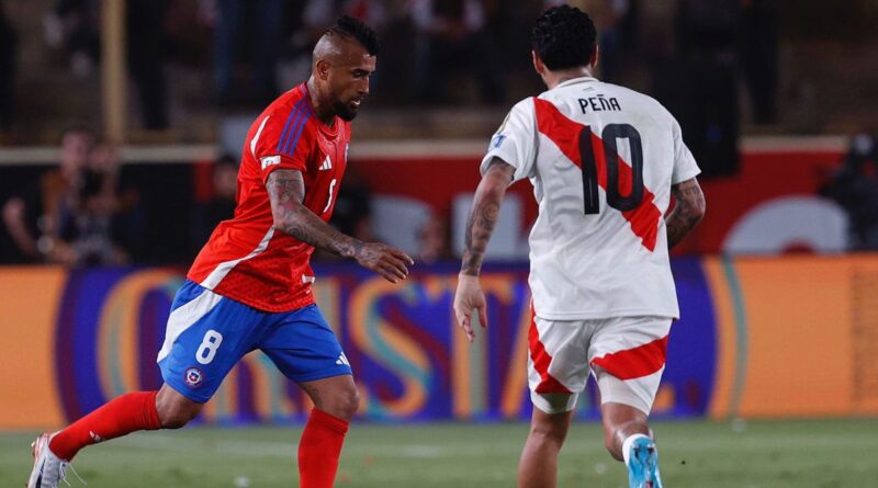 El empate entre Perú y Chile deja a ambos equipos en el fondo de la tabla de las Eliminatorias.