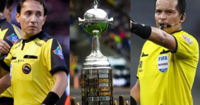 Dos árbitros ecuatorianos presentes en la final de la Copa Libertadores