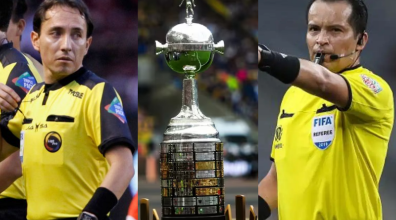 Dos árbitros ecuatorianos presentes en la final de la Copa Libertadores