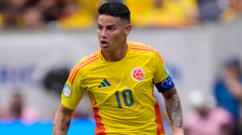 James Rodríguez es duda para el partido ante Ecuador