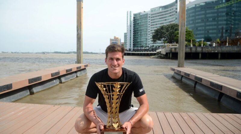 El argentino Federico Gómez ganó en dos sets la final del  XX Challenger Ciudad de Guayaquil Copa Banco Guayaquil y se coronó campeón.