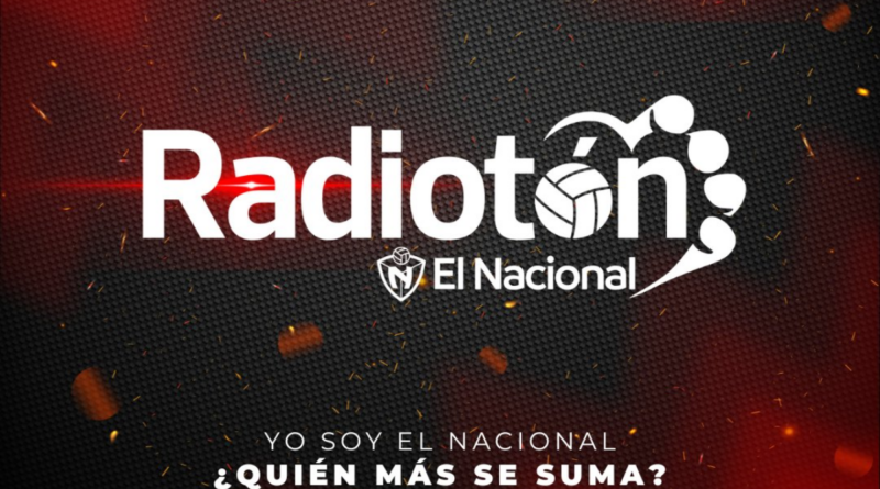 El Nacional realiza una radiotón para recaudar fondos