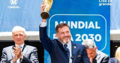 Alejandro Domínguez, presidente de la Conmebol, lideró la propuesta de las sedes del Mundial 2030, escogidas por la FIFA.