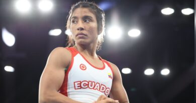 Lucía Yépez lidera el ranking mundial de lucha libre en la categoría de 53 kg.