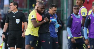 Énner Valencia y Sebastián Beccacece fueron representantes de Ecuador en las votaciones del The Best 2024.