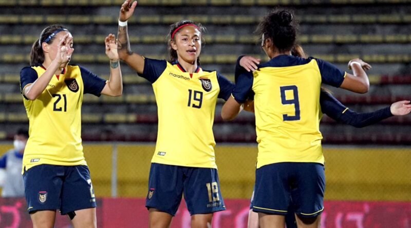 Ecuador como cabeza de serie del Grupo A, donde enfrentará a Argentina, Chile, Uruguay y Perú, en la Copa América Femenina 2025.