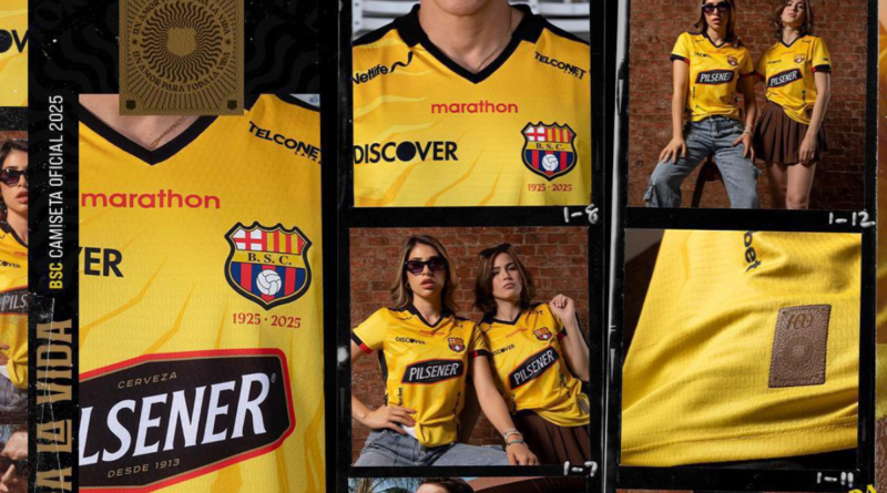 Barcelona SC sorprende a los hinchas con sus nuevas camisetas