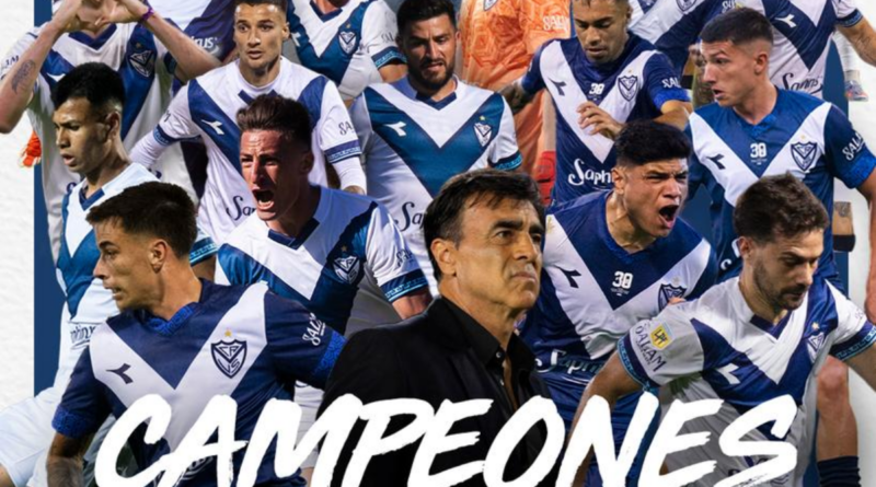 Vélez, con Gustavo Quinteros, es campeón de la Liga Argentina