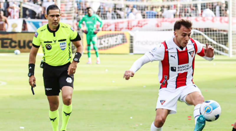 ¿Cómo le fue a Liga de Quito con Guillermo Guerrero como árbitro?