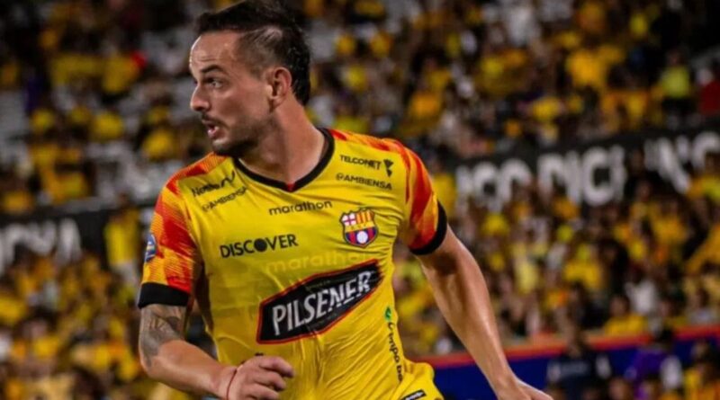 Octavio Rivero, delantero de Barcelona SC, se quedará en el club y ya se encuentra en Manta para unirse a la pretemporada.