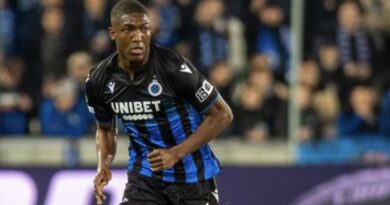 Joel Ordóñez, defensor ecuatoriano del Club Brujas de Belgica, esta en el radar del Atalanta de Italia de la Serie A.