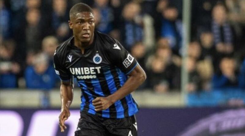 Joel Ordóñez, defensor ecuatoriano del Club Brujas de Belgica, esta en el radar del Atalanta de Italia de la Serie A.