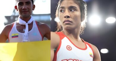 El Comité Olímpico Ecuatoriano organizó una 'Gala Olímpica' en la que premió a Daniel Pintado y Lucía Yépez, dos medallistas olímpicos.