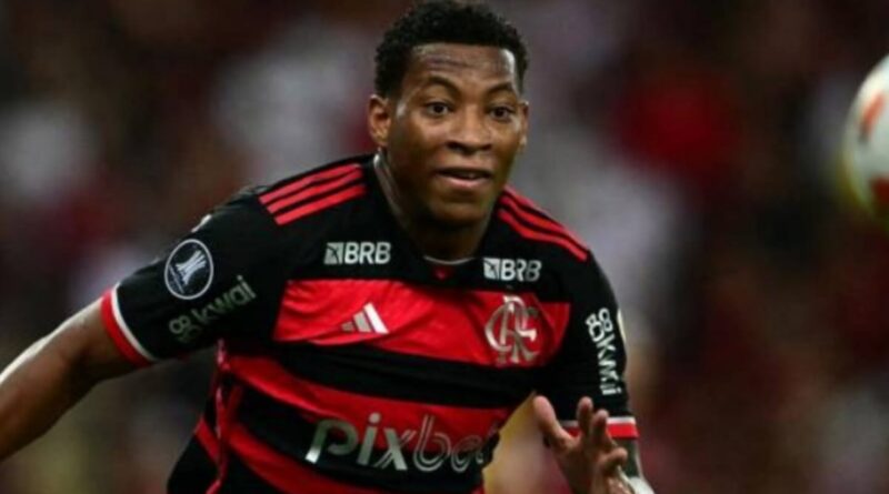 Los hinchas del Flamengo critican con dureza a Gonzalo Plata. El ecuatoriano ingresó a la variante en el empate ante Sao Paulo.