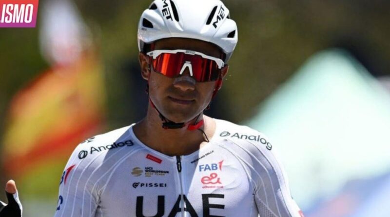 Jhonatan Narváez, ciclista ecuatoriano, ganó la quinta etapa del Tour Down Under y es el líder de la Clasificación General.