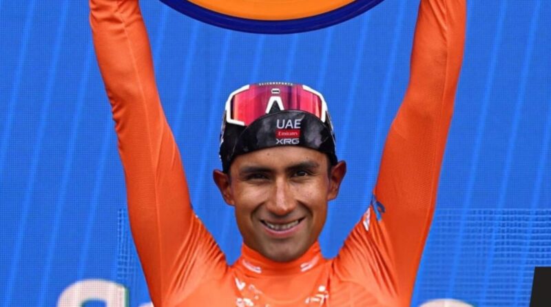 Jhonatan Narváez, ciclista ecuatoriano, se convirtió en el primer latinoamericano en ganar el Tour Down Under de Australia.