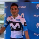 Jefferson Cepeda, ciclista ecuatoriano de Movistar Team, confirmó que participará en el Giro de Italia 2025.