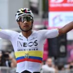 Jhonatan Narváez, ciclista ecuatoriano, disputará el Campeonato Nacional de Ruta en Ecuador, este 2 de febrero de 2025.