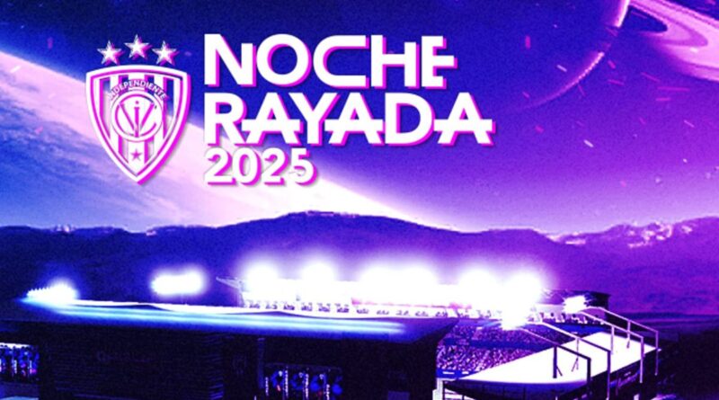 La Noche Rayada de Independiente del Valle (IDV) se dará el miércoles 5 de febrero en el Estadio Banco Guayaquil.