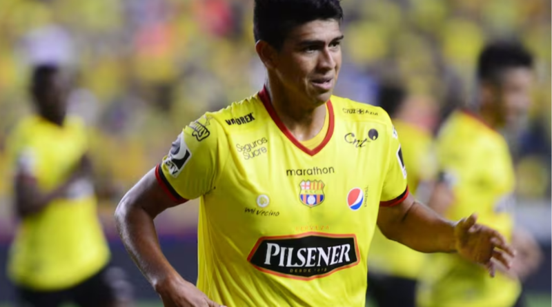 Xavier Arreaga arribó a Guayaquil para unirse a Barcelona SC