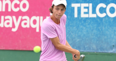 Tres ecuatorianos están en el cuadro principal del Mundial de tenis juvenil