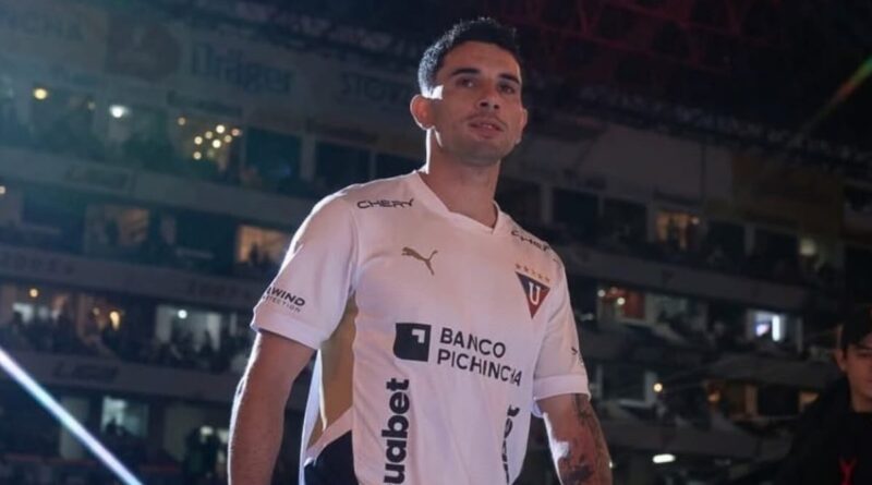 Lautaro Pastrán no entrena con Liga de Quito debido a que sufrió un fuerte golpe en el maxilar durante la final de la Supercopa Ecuador.