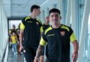 Barcelona SC está viajando vía aérea desde Guayaquil hacia Quito para jugar ante El Nacional por Copa Libertadores.