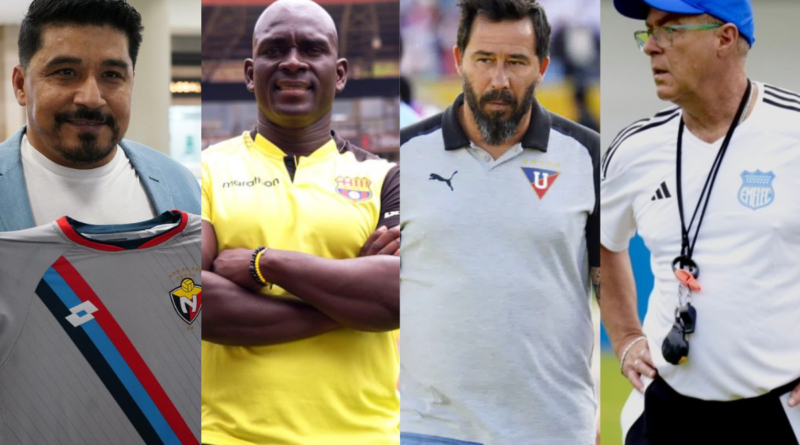 Estos son los entrenadores que dirigirán en la LigaPro 2025