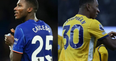 Moisés Caicedo y Pervis Estupiñán juegan este martes por Premier League