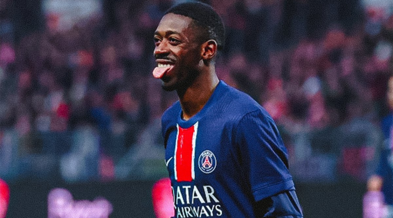 PSG golea al Brest con Hat-trick de Dembelé