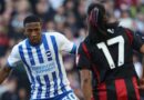 Pervis Estupiñán actuó como titular en el agónico triunfo 2 a 1 el Brighton sobre el Fulham, por la fecha 28 de la Premier League.