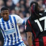 Pervis Estupiñán actuó como titular en el agónico triunfo 2 a 1 el Brighton sobre el Fulham, por la fecha 28 de la Premier League.