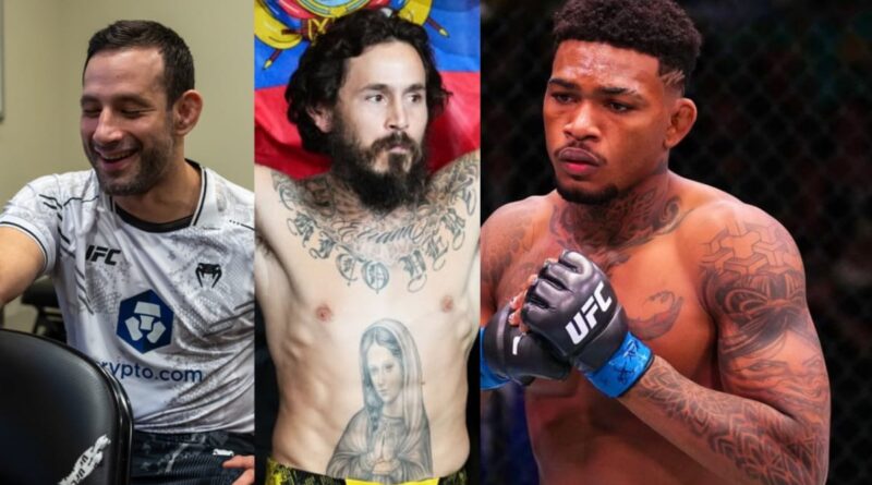 Tres peleadores ecuatorianos, Carlos Vera, Marlon Chito Vera y Michael Morales volverán al octágono de la UFC entre marzo y mayo.