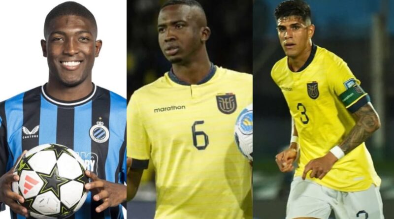 Willian Pacho, Piero Hincapié y Joel Ordóñez llegarán a la doble fecha FIFA de marzo con un buen presente a nivel individual y colectivo.