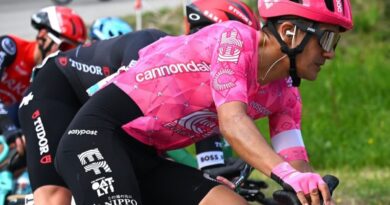 Richard Carapaz, del equipo EF Education – EasyPost, correrá en la Milano-Torino, este miércoles 19 de marzo.