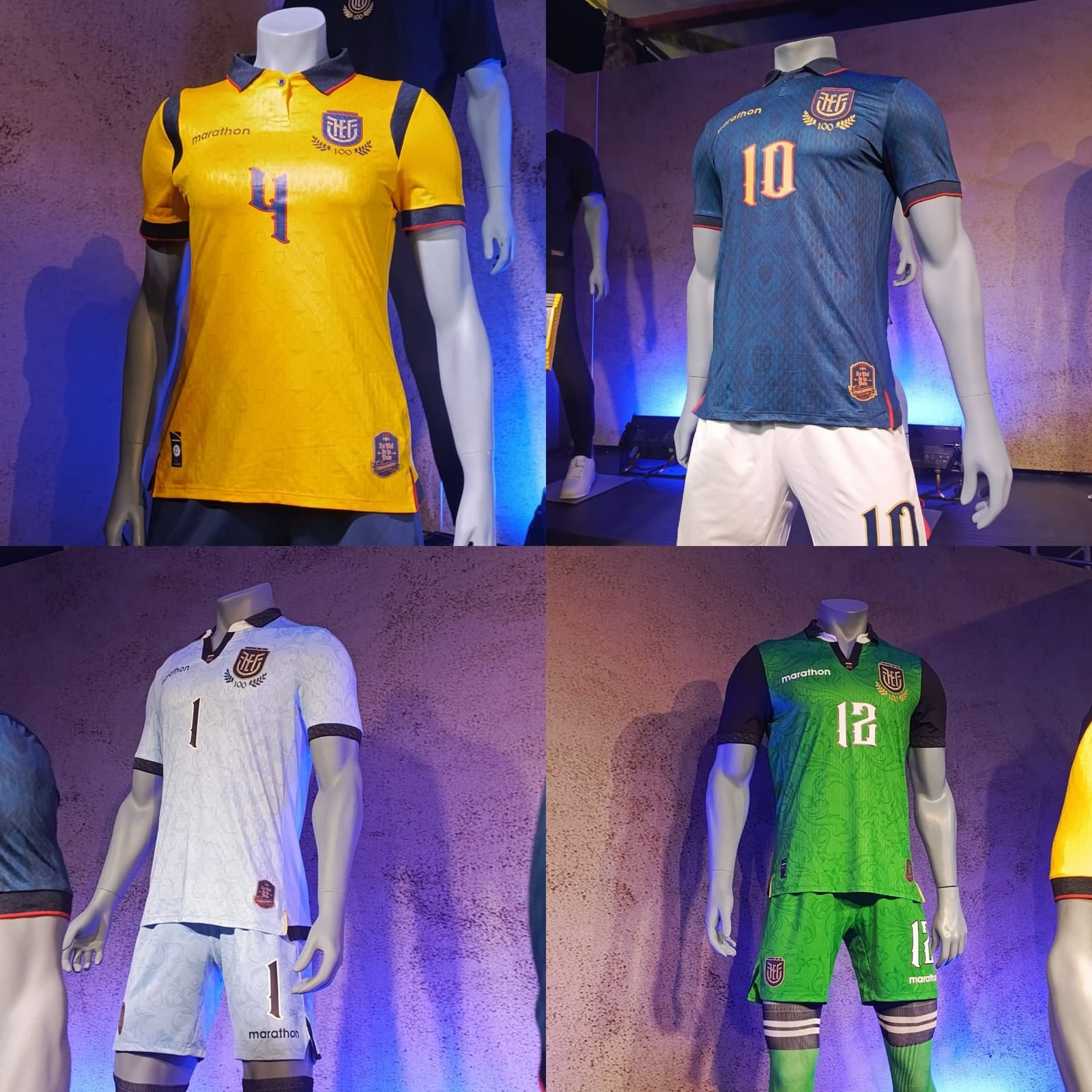 Estas son las nuevas camisetas de la Selección de Ecuador para las ...