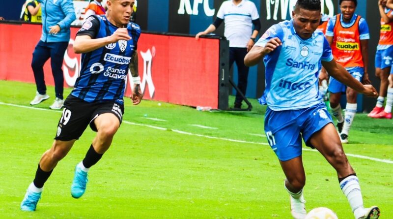 Macará e Independiente del Valle (IDV) igualaron 1-1 en el estadio banco Guayaquil.