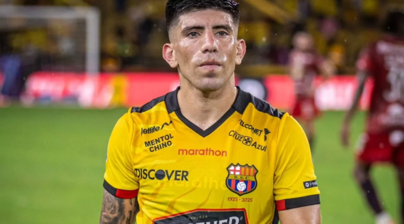 Brian Oyola es baja en Barcelona SC por molestia muscular