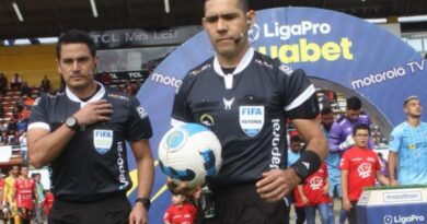 Guillermo Guerrero será el arbitro principal para el duelo entre Barcelona SC y El Nacional por la fecha 9 de la LigaPro.