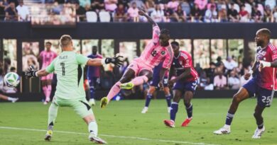 Primera titularidad y primer gol de Allen Obando con la camiseta del Inter Miami, en la Major League Soccer.