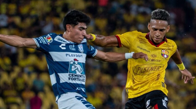 Barcelona SC vence 4-0 a Pachucha en su Noche Centenario en el estadio Monumental de Guayaquil.