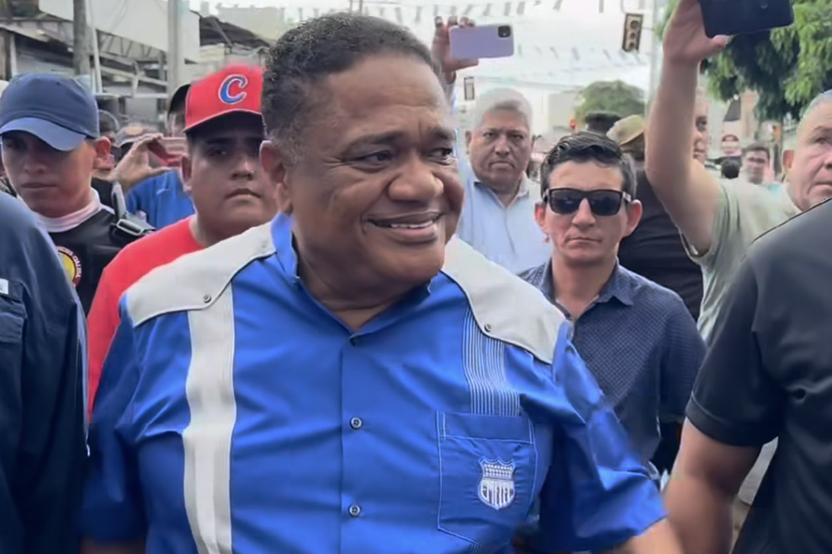 Jorge Guzmán ejerce como presidente de Emelec.